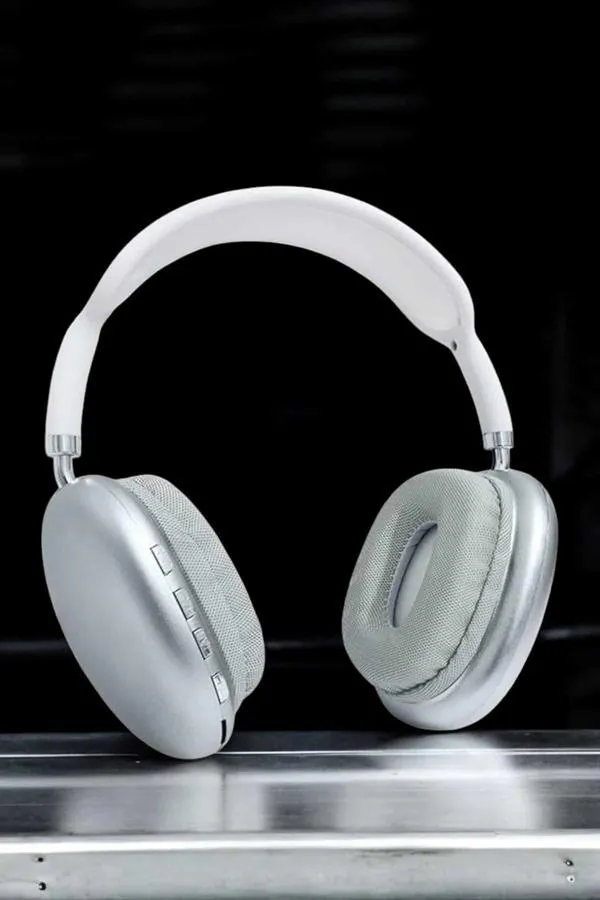 P9 Plus Kablosuz Kulak Üstü Bluetooth Kulaklık Beyaz Mikrofonlu Kulaküstü Kablosuz Kulaklık