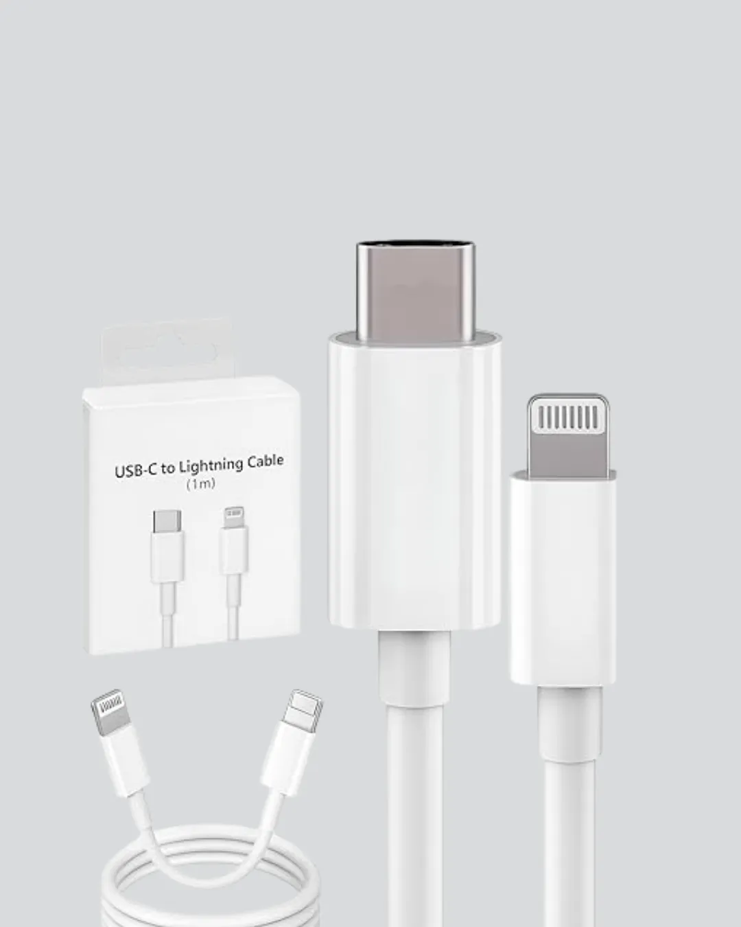 Dayanıklı TPE Lightning Kablo – 30W Hızlı Şarj ve Veri Transferi