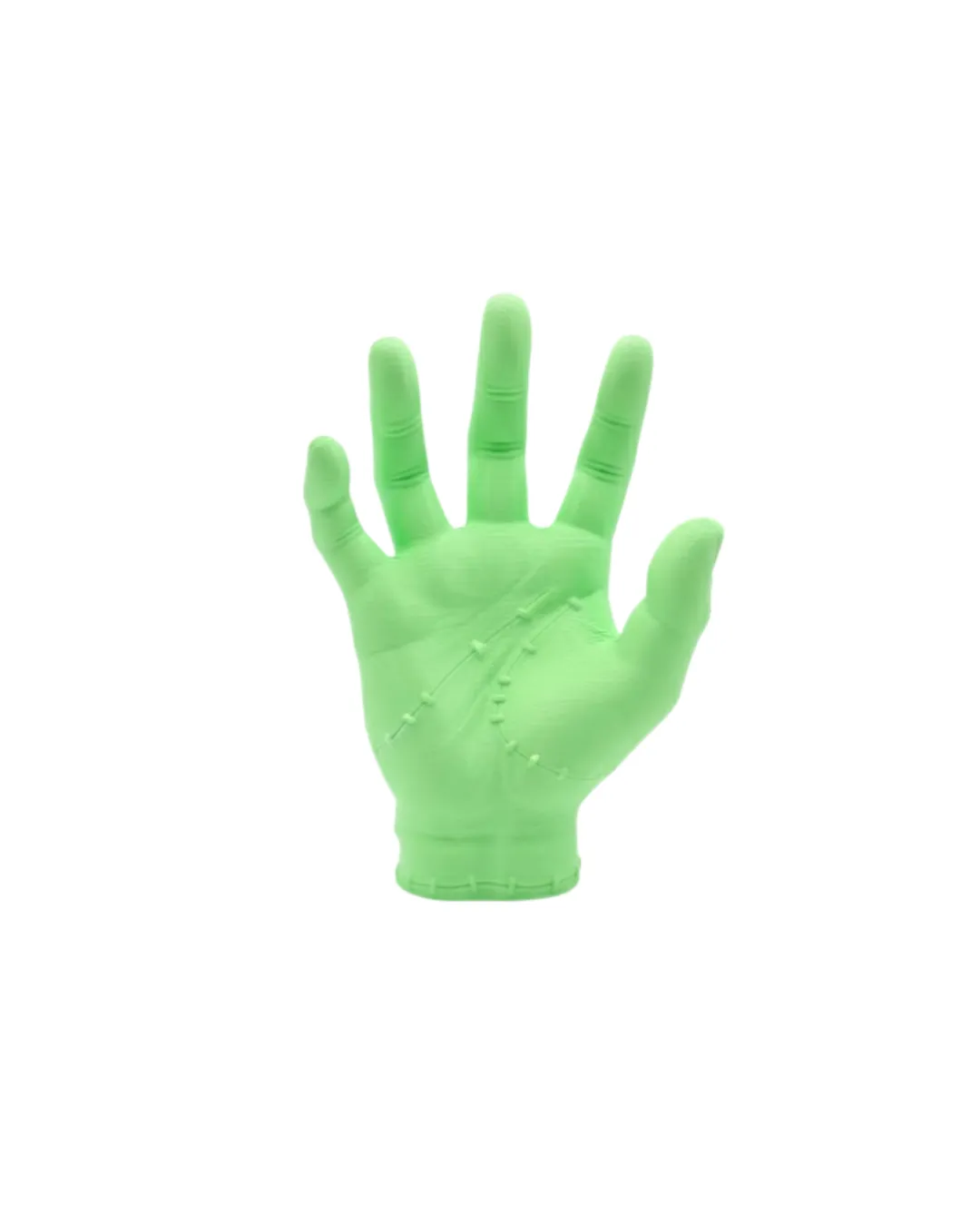 3D Dekoratif Yeşil El Obje 27x22 cm Sanatsal ve İddialı Aksesuar