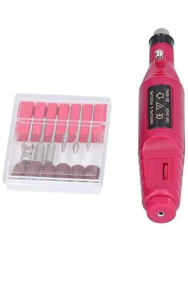Protez Tırnak Ayak Nasır Ve Tırnak Mantar Makinesi Elektrikli 12v Tırnak Törpü Seti