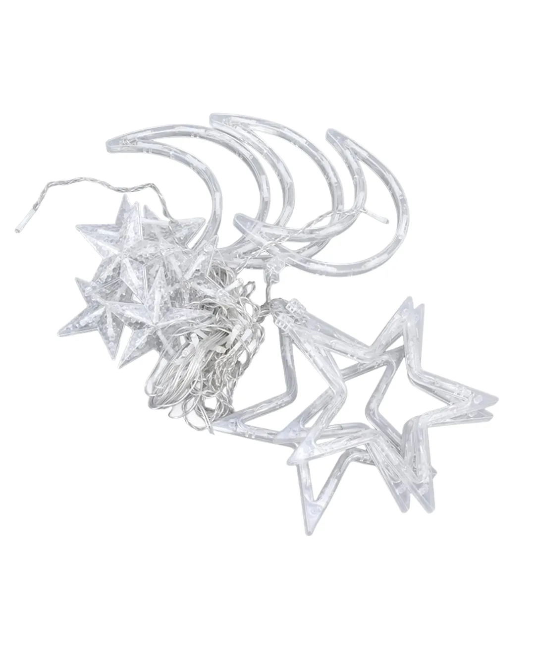 Dekoratif Büyük Ay Yıldız Ramazan Led Işık