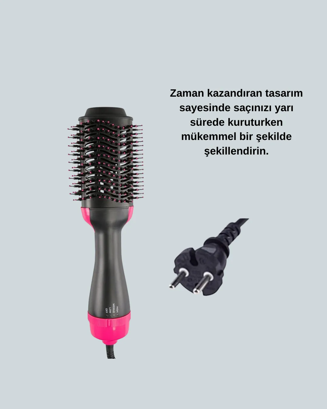 Kuaför Kalitesinde Ev Tipi Saç Kurutma ve Şekillendirme