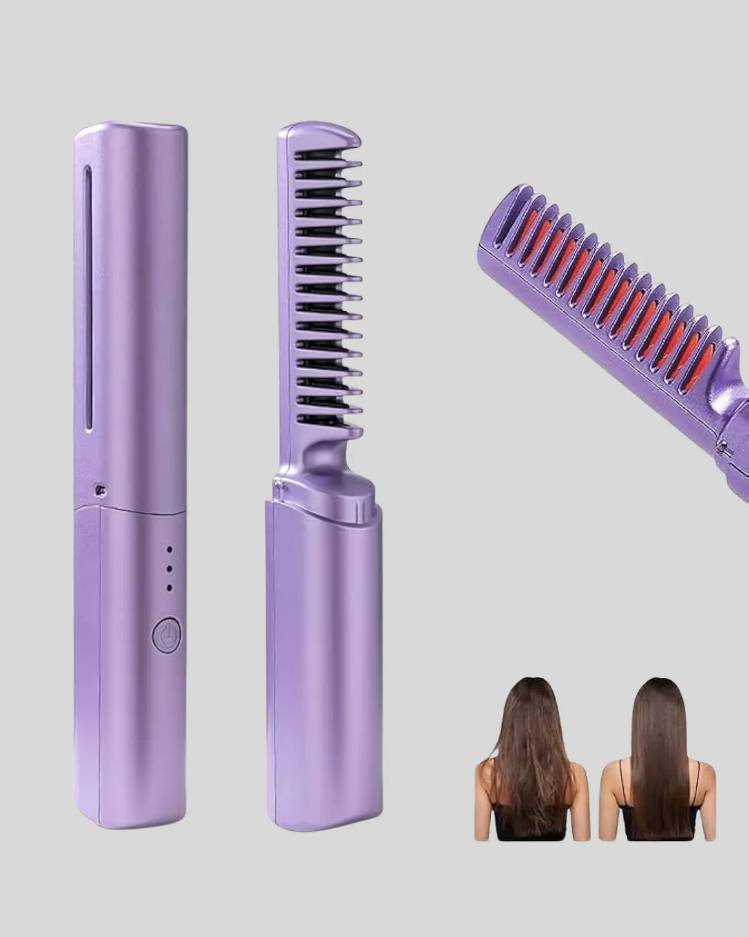 Ayarlanabilir Isı Kontrollü Saç Şekillendirici – İnce ve Kalın Tellere Uyumlu