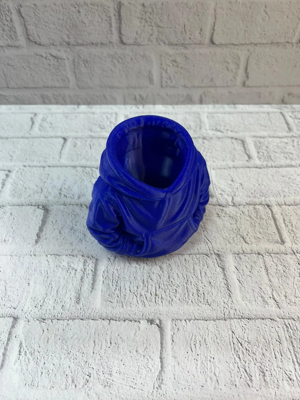 Lacivert Hoodie Kalemlik 10x10 cm Masa Üstü Düzenleyici