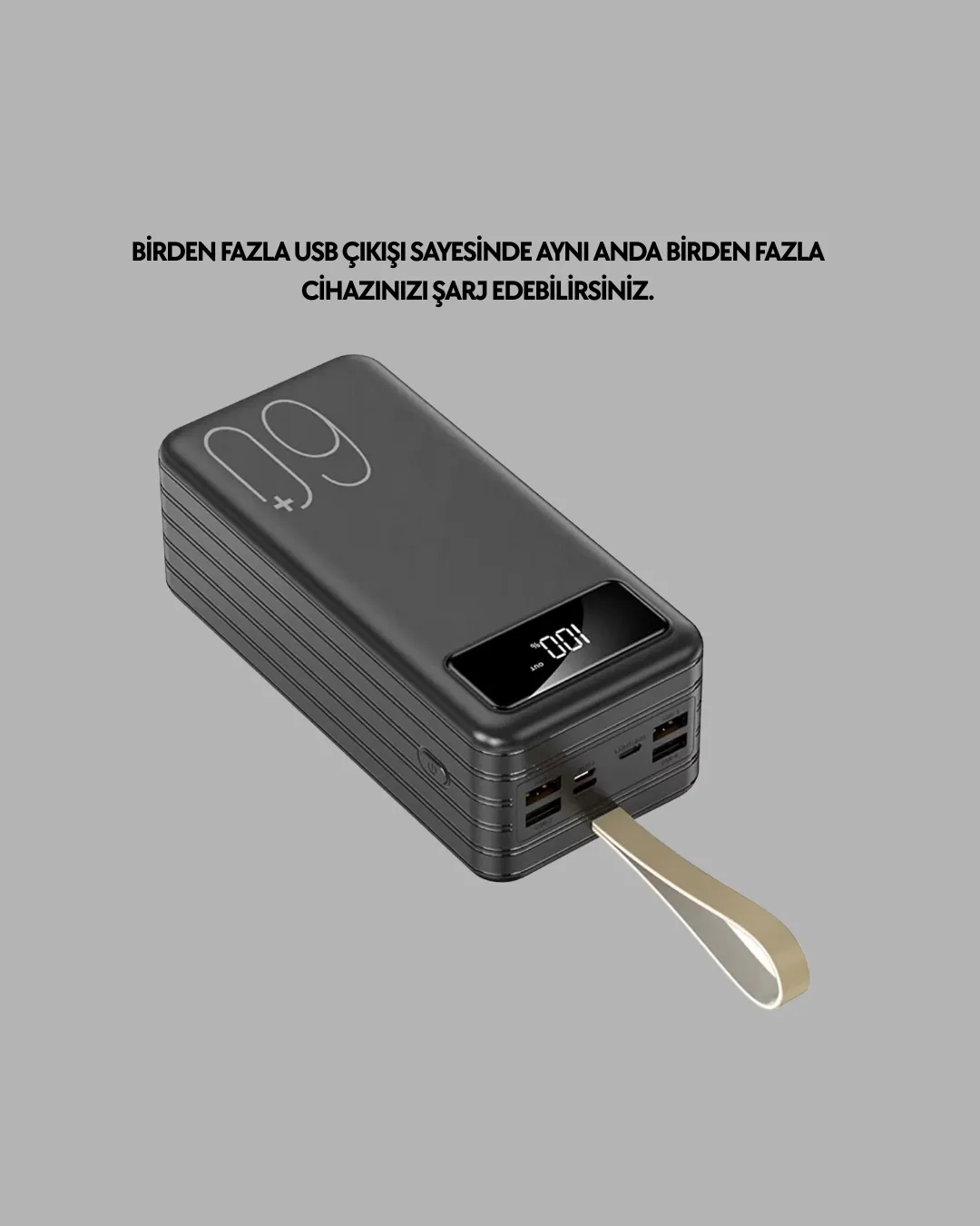 Güvenlik Korumalı Hızlı Şarj Özellikli Powerbank
