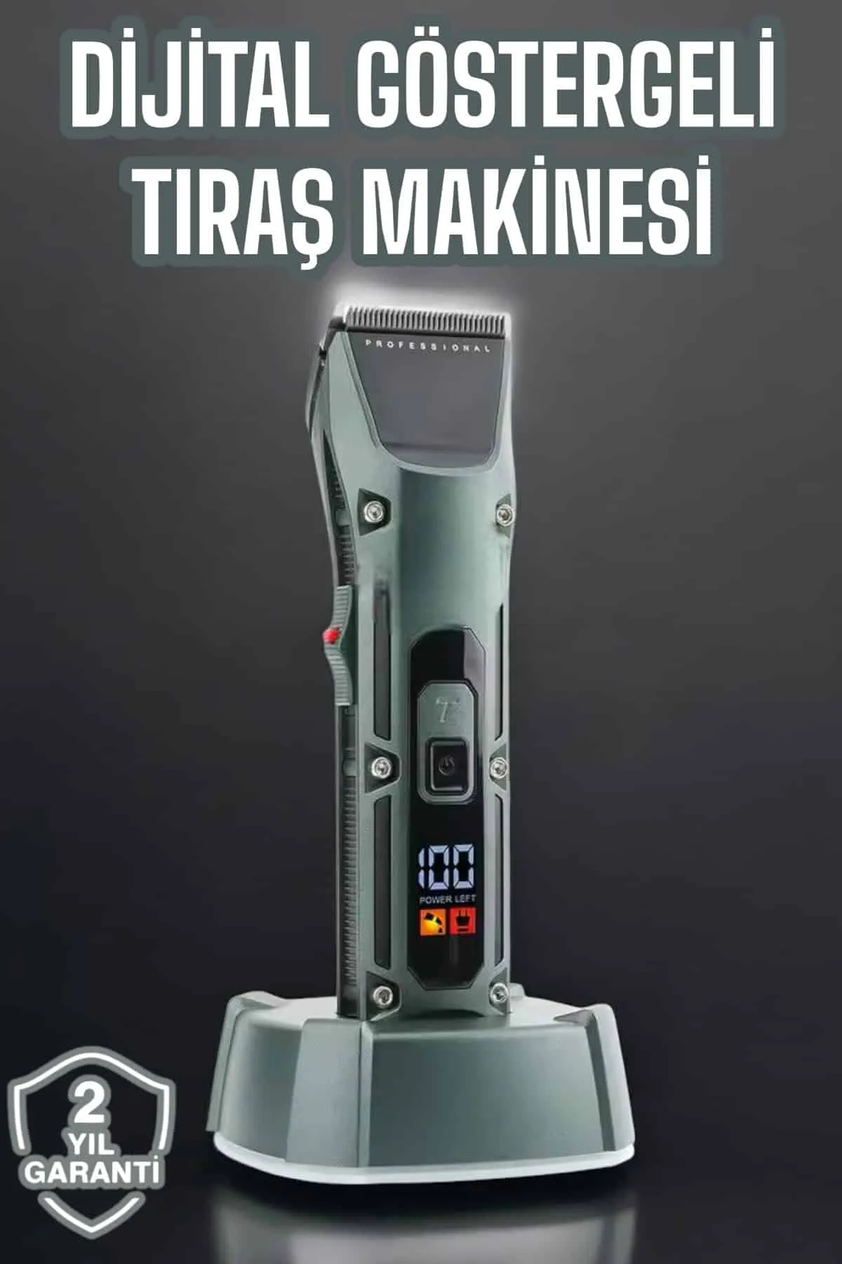 Tıraş Makinesi Uzun Pil Ömrü Şarjlı Günlük Tıraş Makinesi