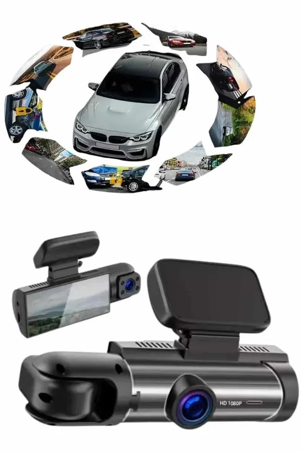 Araç Kamerası Dönebilen HD Kaliteli Video ve Fotoğraf Kaydedici