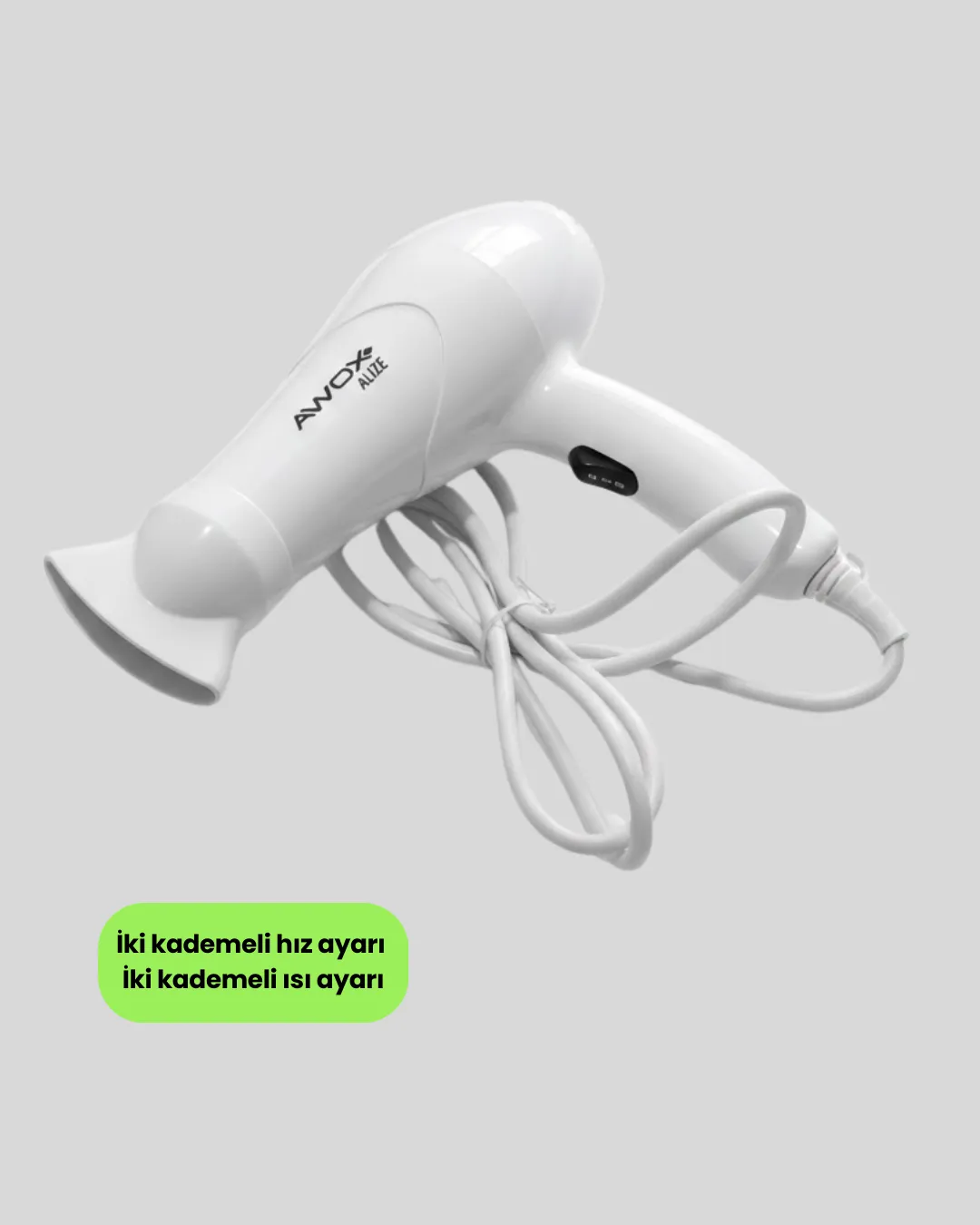 AWOX MİNİ FÖN BEYAZ