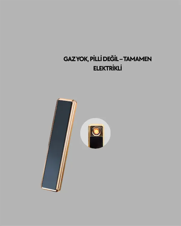 Elektronik Çakmak – Lüks Tasarım, Rüzgarda Sönmez