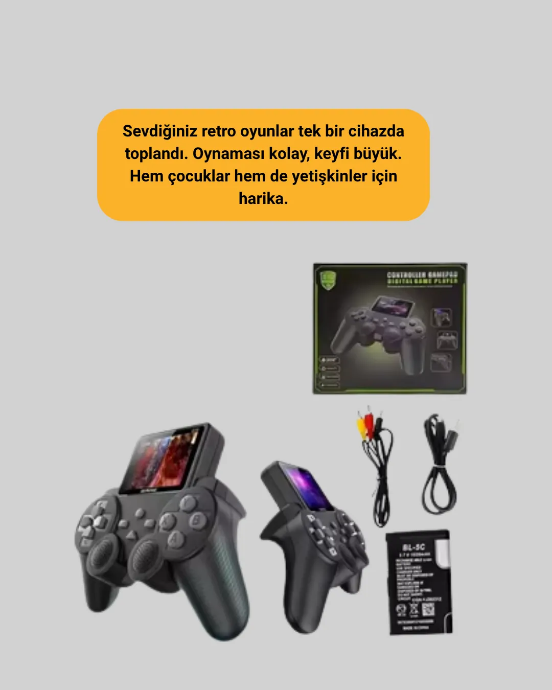 500 Oyun Tek Cihazda! Nostalji ve Eğlence Yanınızda