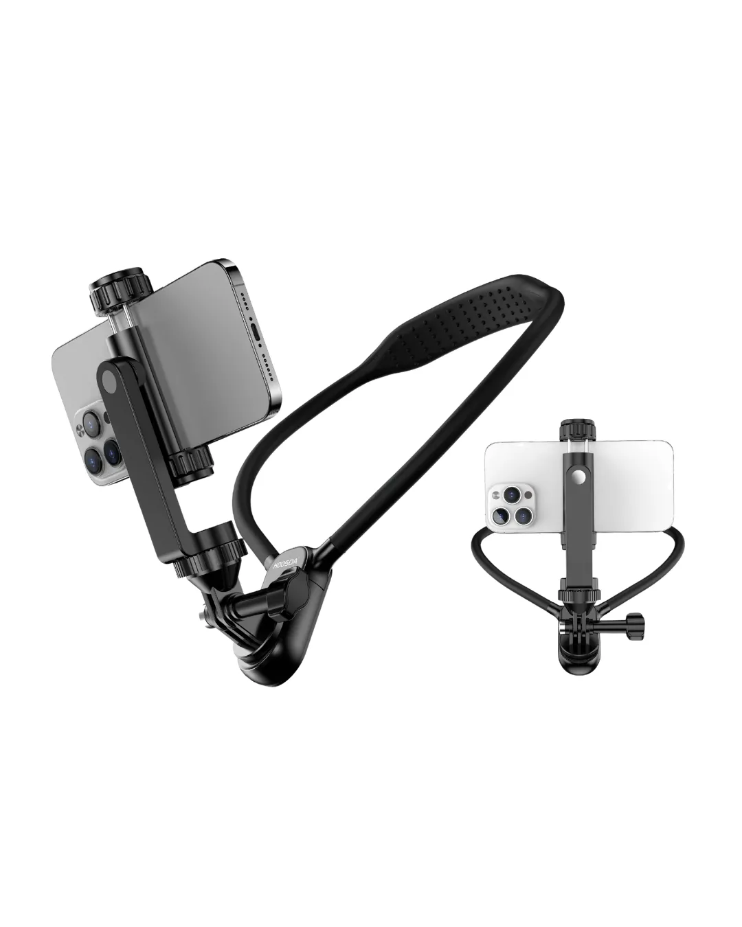 Dayanıklı Metal Destekli Boyun Telefon Tutucu Seyahat ve Spor Kullanım