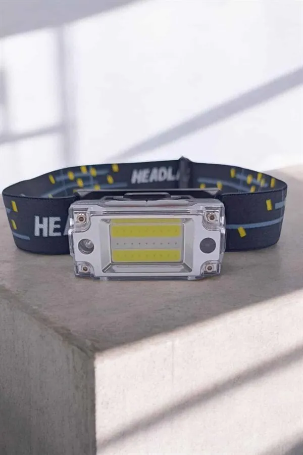 Şarjlı Kafa Feneri Suya Dayanıklı Ayarlanabilir Kamp Feneri