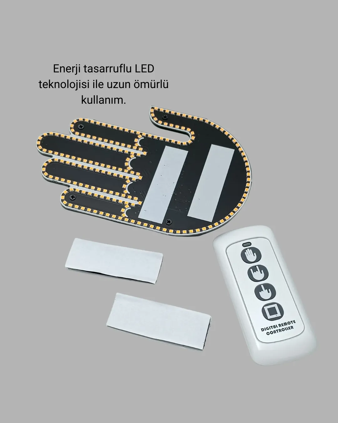 Uzaktan Kumandalı Çok Fonksiyonlu Araç Led Işığı