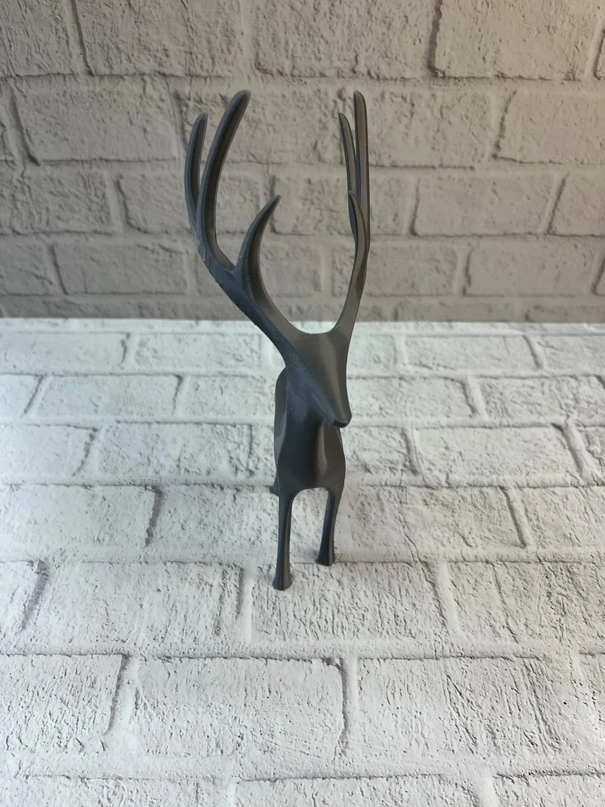 GEYİK FİGÜRÜ GRİ