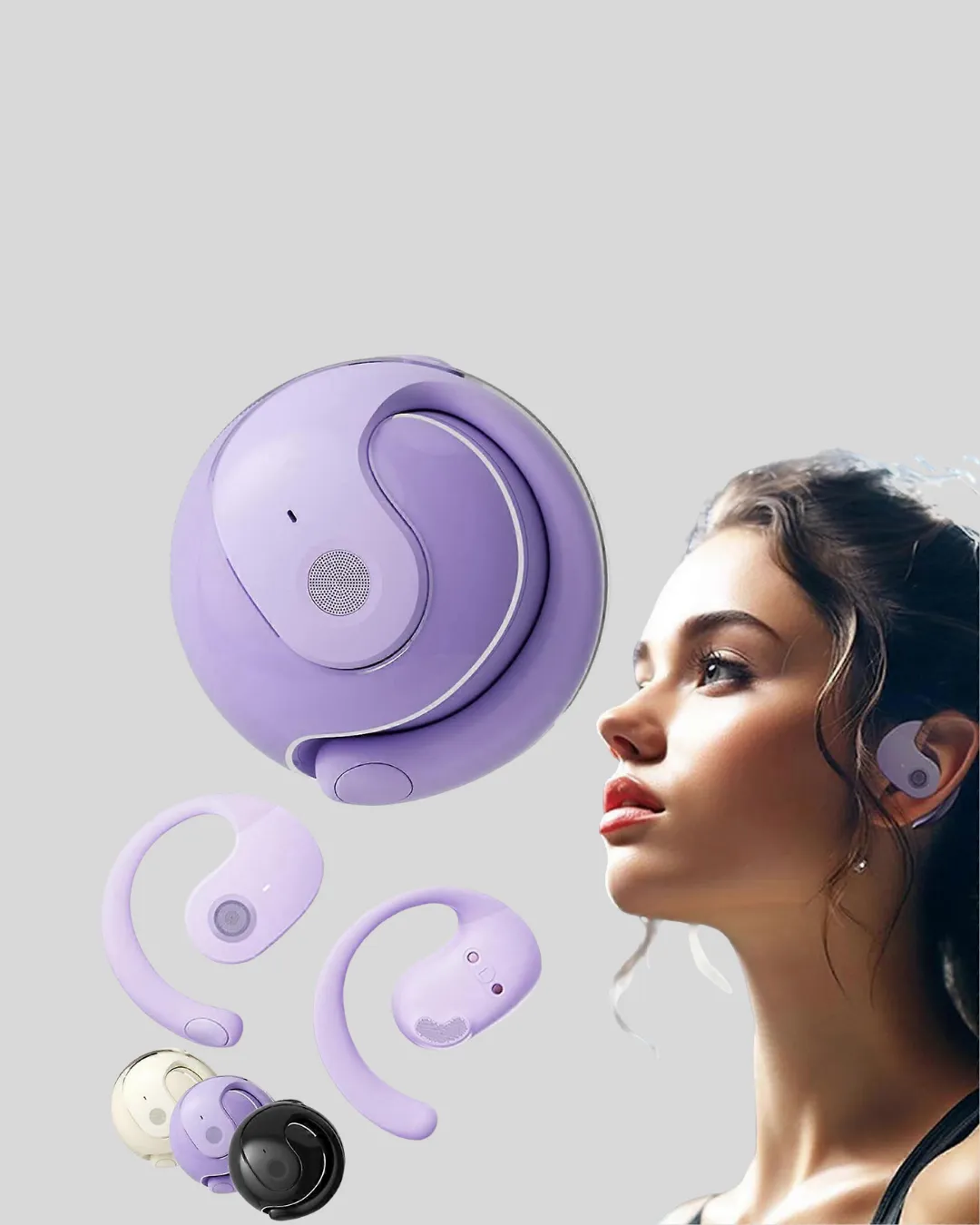 Bluetooth 5.3 S05 Kablosuz Kulaklık IPX4 Spor Uyumlu Suya Dayanıklı Stereo