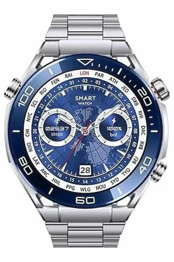 2025 Model Yuvarlak Ekran Android ve İOS Uyumlu GPS Takibi Yapabilen Akıllı Saat