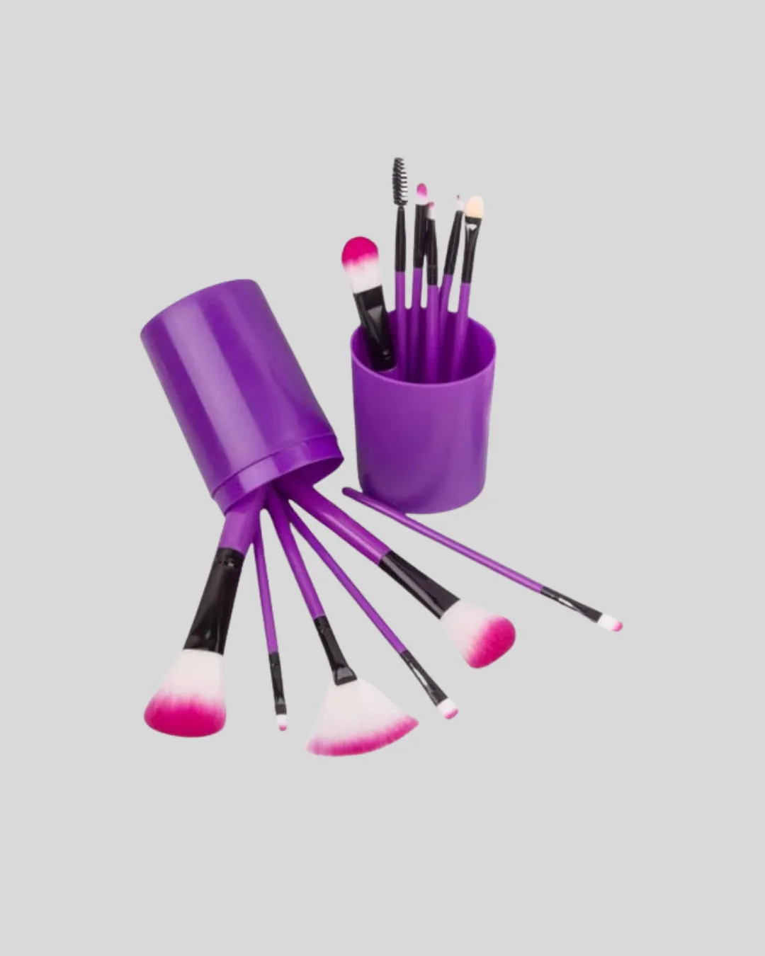 12’li Profesyonel Makyaj Fırça Seti – Dökülmeyen Yumuşak Kıllı, Ergonomik Tasarım