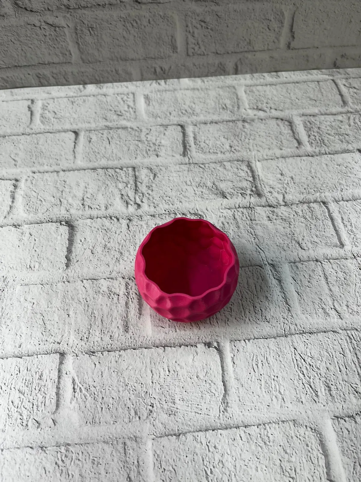 Mini Mor Dekoratif Saksı 5 cm Modern Masaüstü Bitki Saksısı