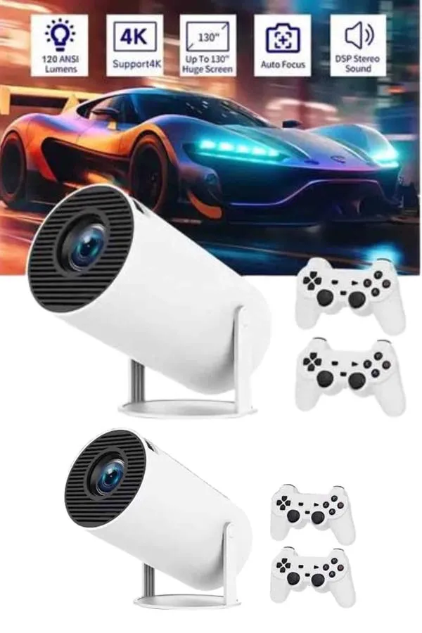 Full HD 8 GB Ayaklı Çift Kollu 4K Video Oyun Konsolu Taşınabilir