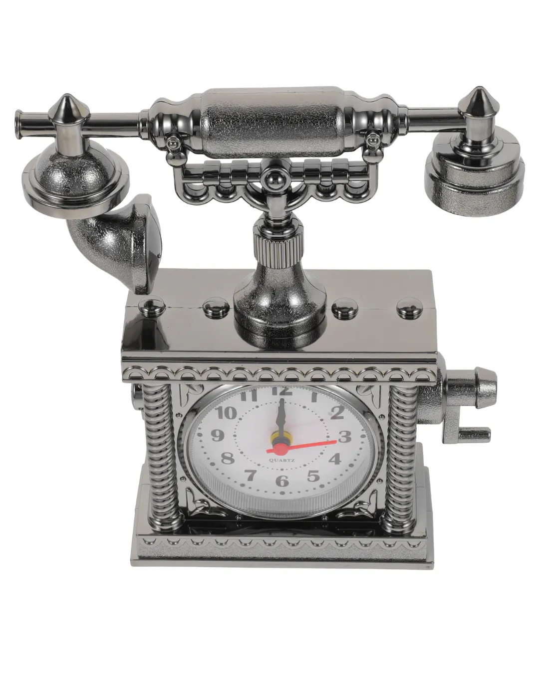 Dekoratif Retro Telefon Masa Saati Çalar Saat Özellikli