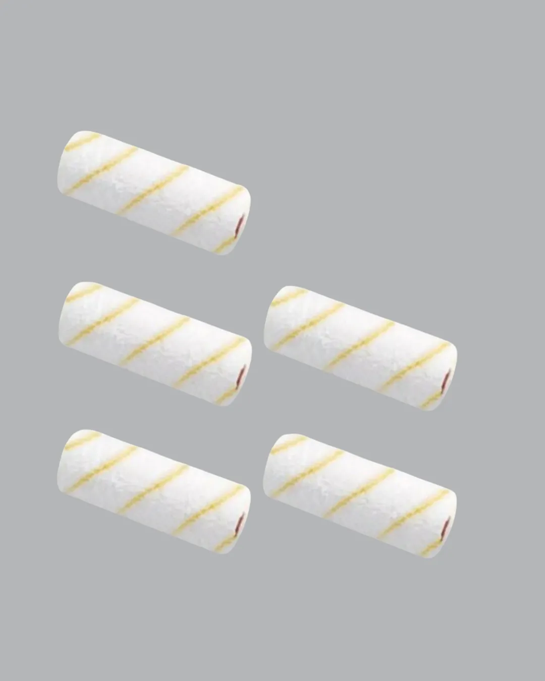 5’li Detay Boya Rulo Takımı Pürüzsüz Yüzey İçin İdeal