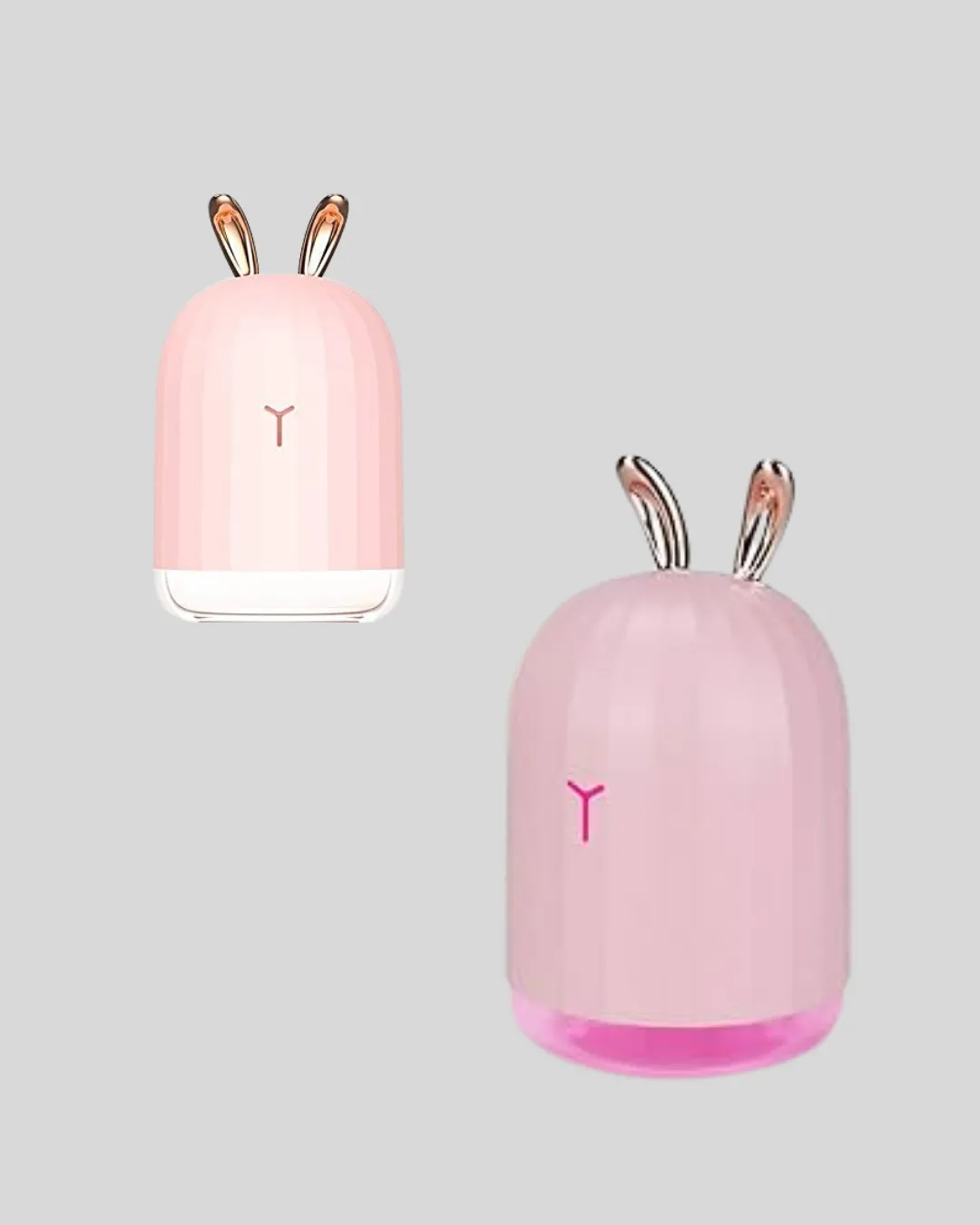 USB Bağlantılı Sessiz Çalışan LED Işıklı Nemlendirici Difüzör 200 ml