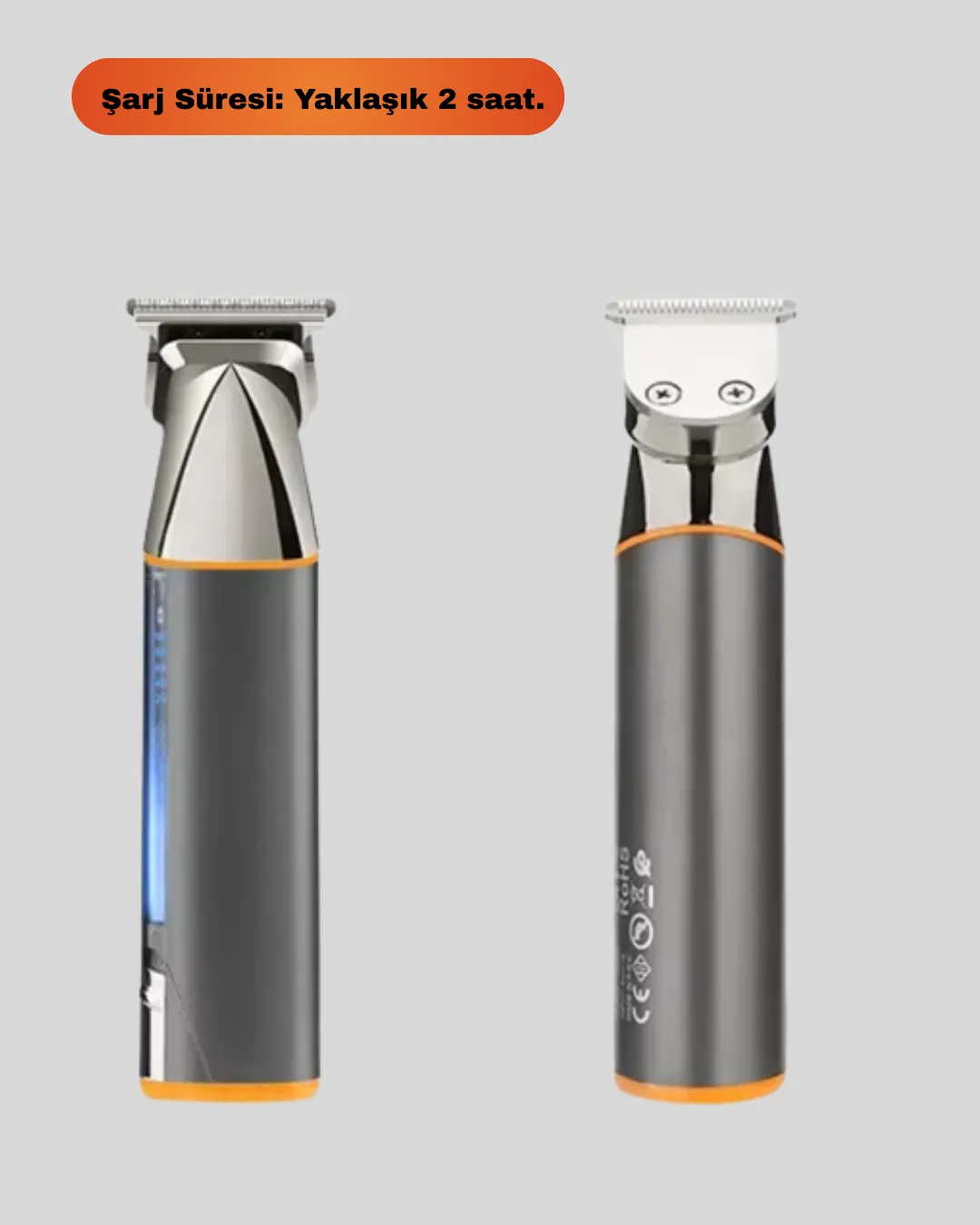 Şarjlı 9’u 1 Arada Çok Amaçlı Erkek Bakım Seti Yıkanabilir Başlıklar