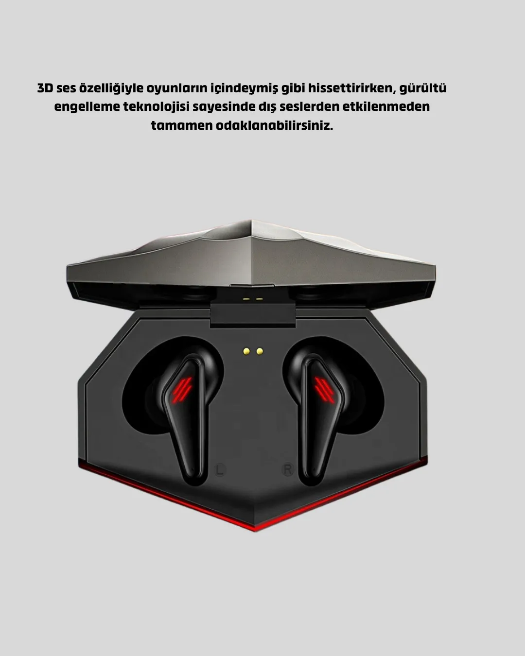 Bluetooth Kulaklık 45 ms Ultra Düşük Gecikme