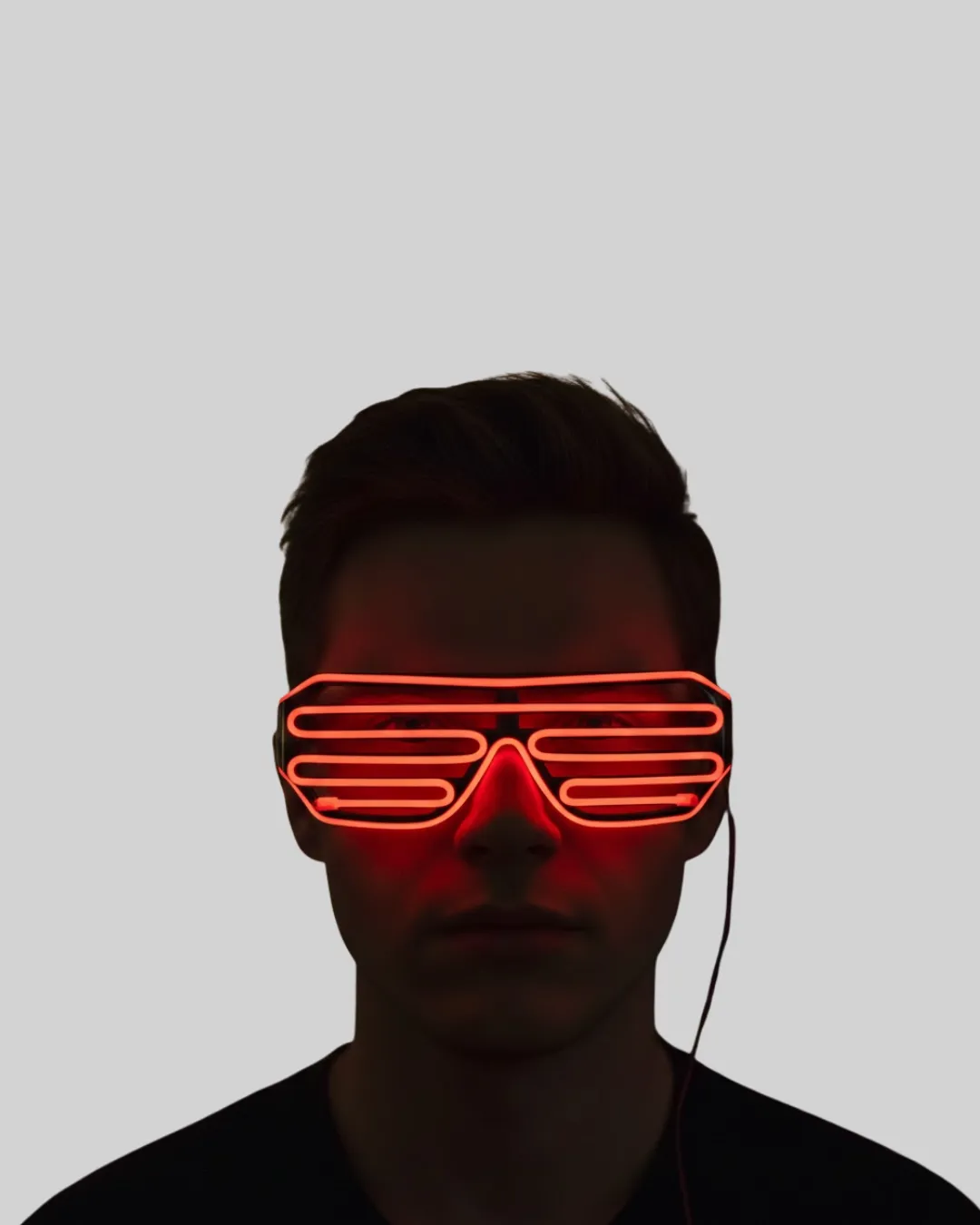 Parti ve Festival Aksesuarı LED Işıklı Gözlük