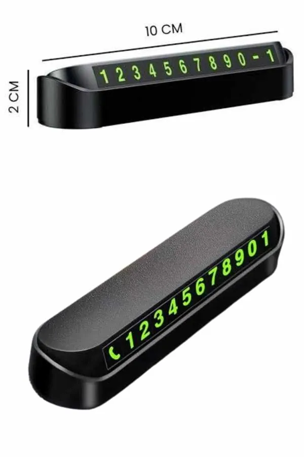 Araç Park Numaratörü Tüm Araçlara Uyumlu Araba Numaralık