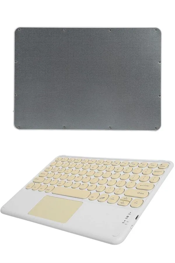 Touchpad Uyumlu Bluetooth Klavye Slim Kablosuz Wifi Q Klavye