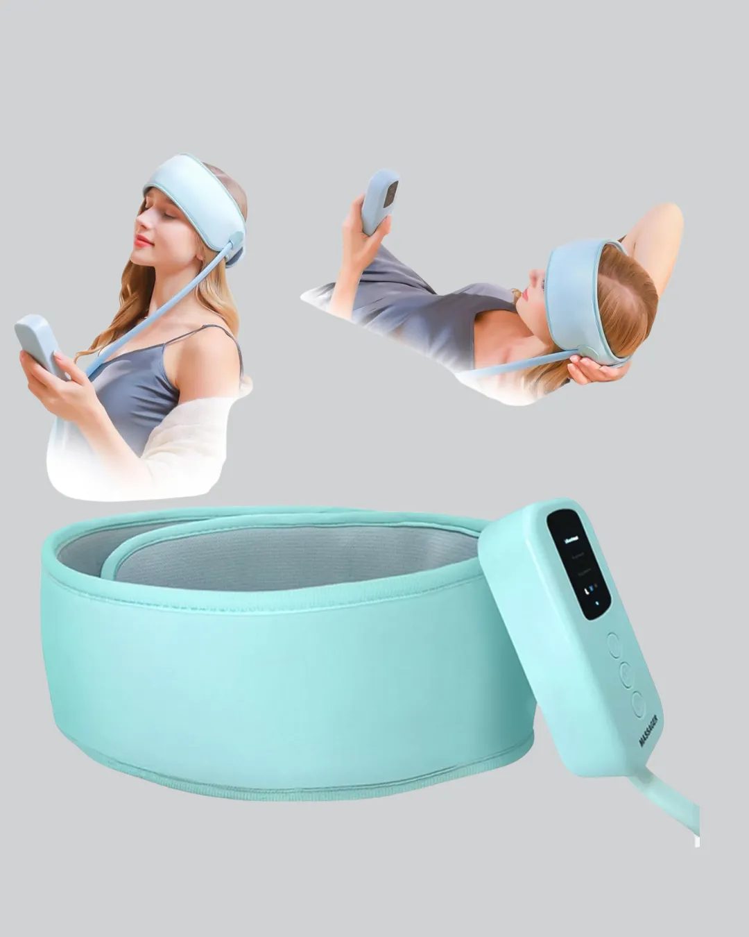 Sıkıştırmalı Baş Masaj Aleti Ev Tipi Konforlu Masaj Deneyimi