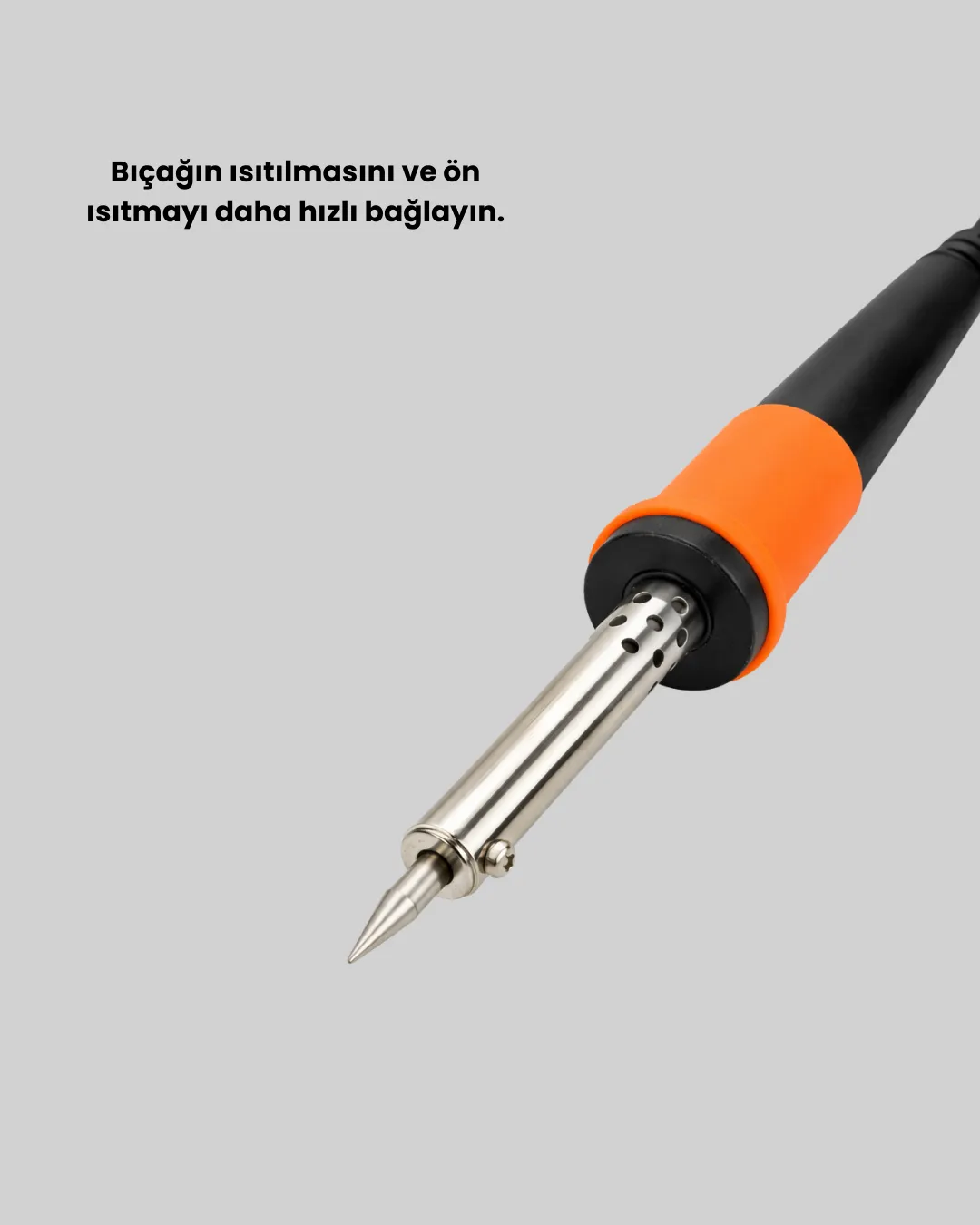 Isıya Dayanıklı Ergonomik Saplı Elektronik Lehimleme Havyası