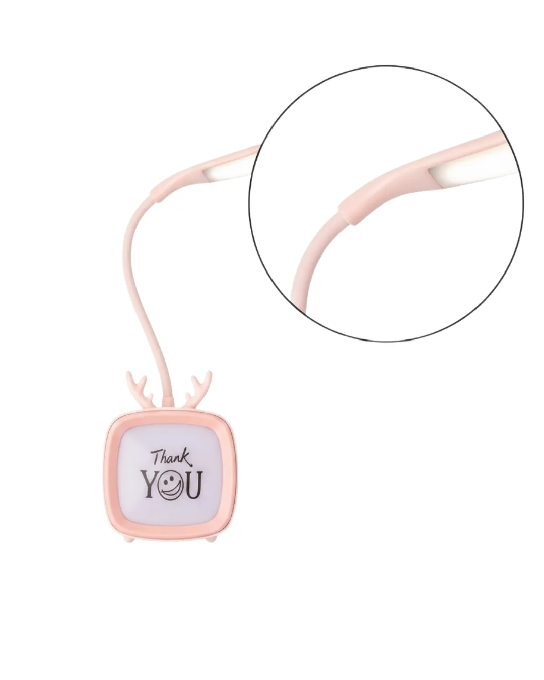 Esnek Gövdeli LED Masa Lambası Taşınabilir Gece Aydınlatması