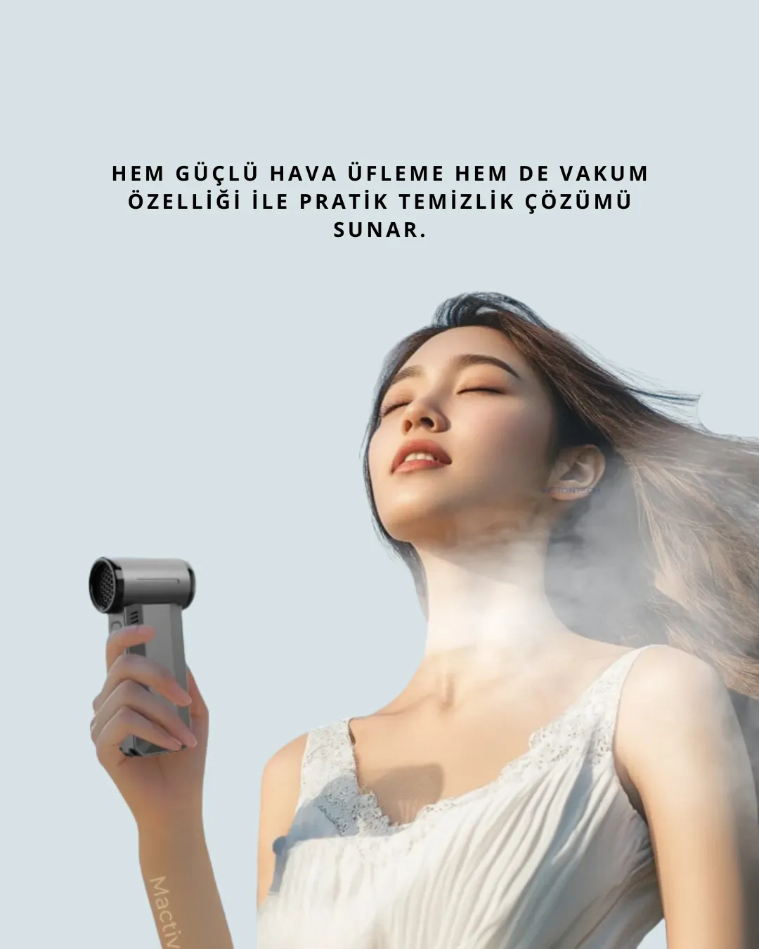 Turbo Güçlü Hava Üfleme ve Vakum Makinesi Çok Fonksiyonlu Kullanım