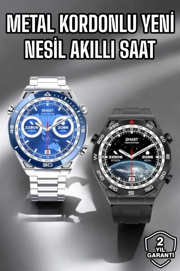 Akıllı Saat 2024 Model Arama Cevaplayan Uyku ve Sağlık Takibi