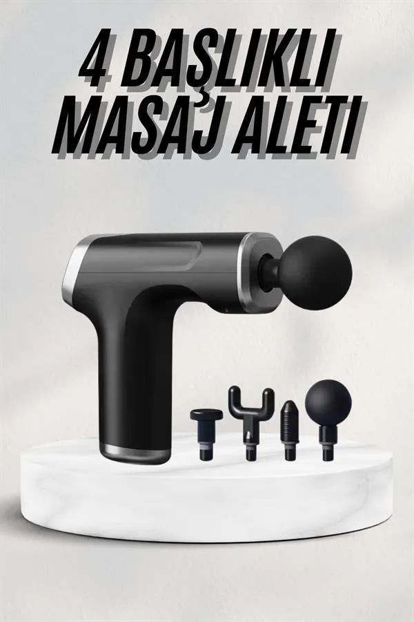 Masaj Tabancası 24v Type-c Hızlı Şarj Girişli Masaj Aleti Uzun Ömürlü