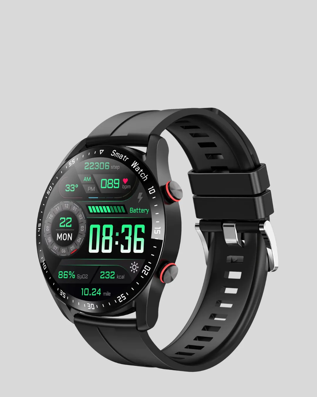 Akıllı Saat Yeni Model Sesli Asistan Bildirim Görme Bluetooth Bağlantılı Müzik Dinleme