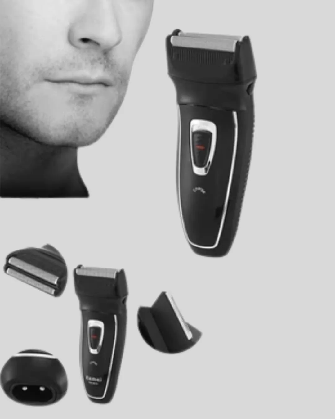 Uzun Pil Ömürlü Şarjlı Tıraş Makinesi – Hızlı Şarj, Ergonomik Tasarım, Çok Yönlü Kullanım