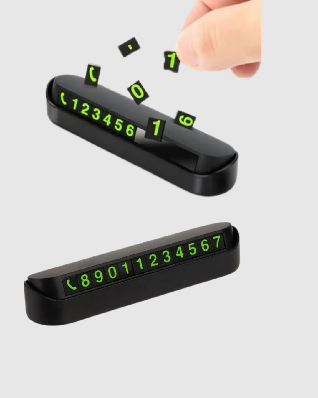 Şık ve İşlevsel Fosforlu Araç Numaratörü – Kolay Kullanım, Yüksek Görünürlük