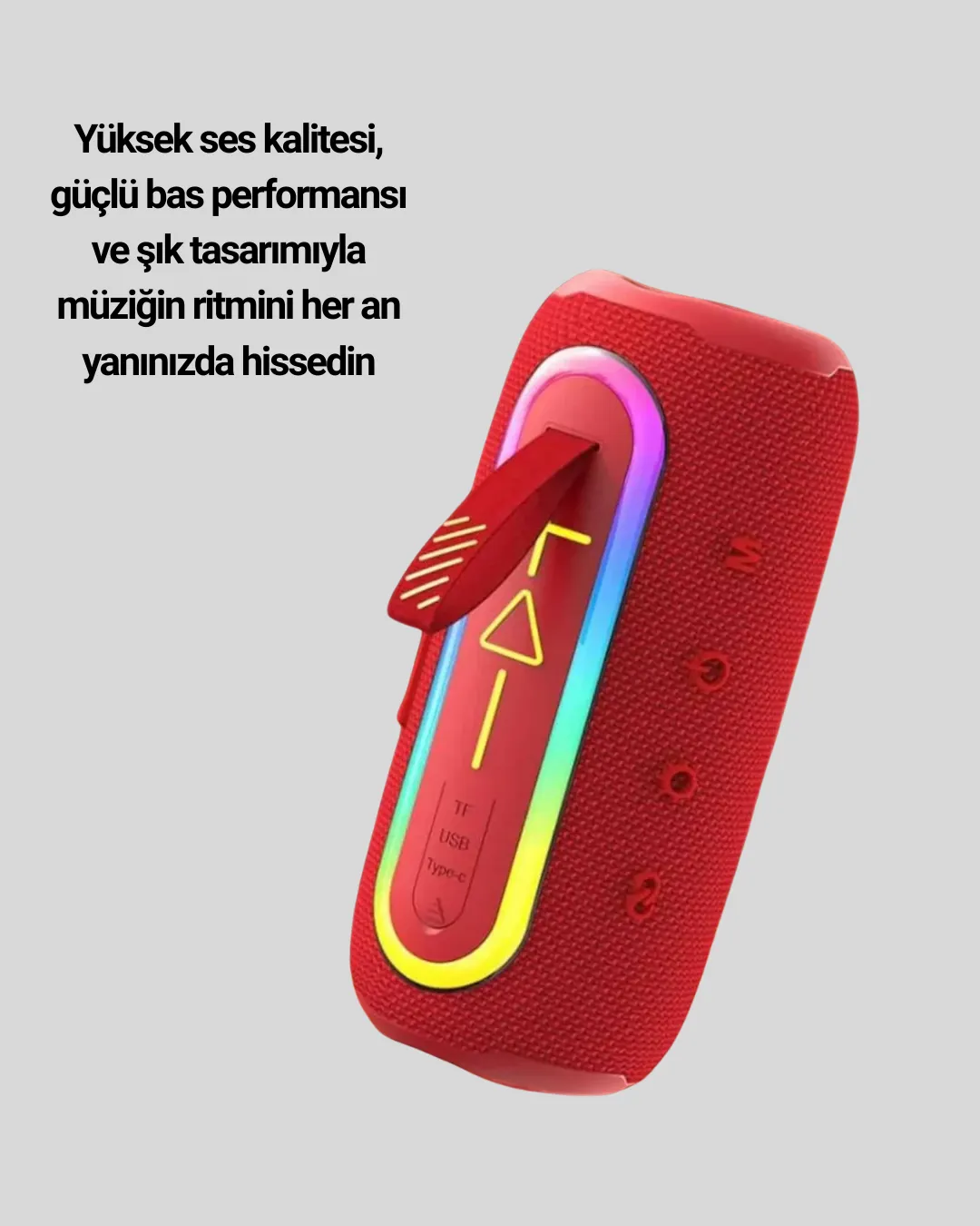 Dış Mekan Kullanıma Uygun Su Geçirmez Hoparlör