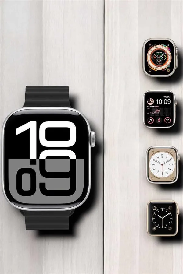 Yeni Nesil Ultra Akıllı Saat Titreşimli, Uyku & Sağlık Takibi, Çift Kordon