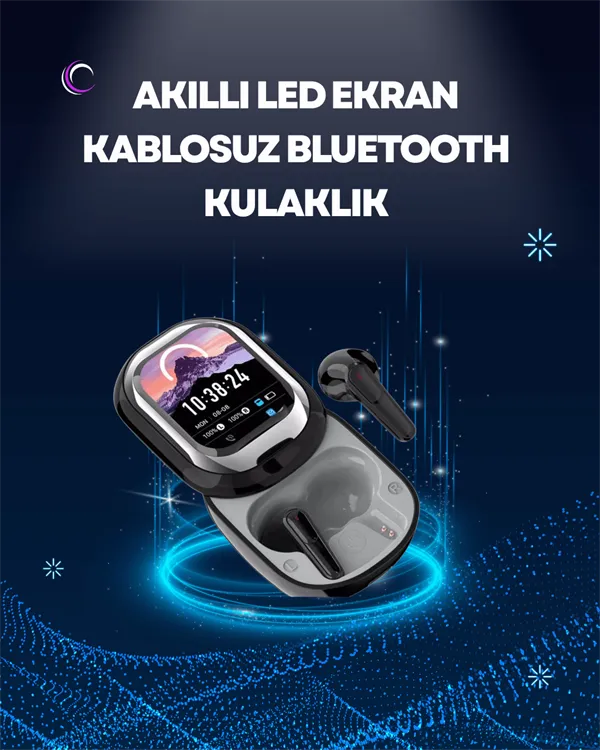 ENC Destekli Bluetooth 5.4 Kulaklık – EQ Ayarlı, Akıllı Kutulu