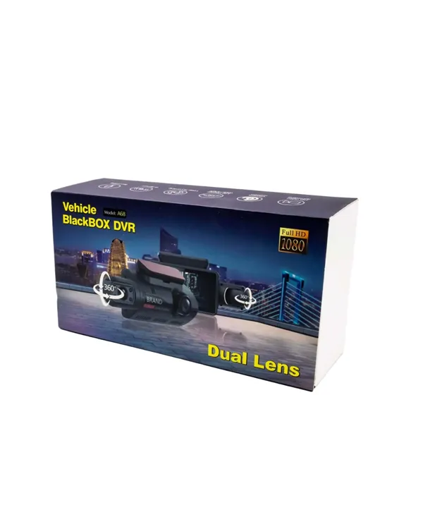 Araç İçi ve Ön Kameralı 3 İnç IPS Ekranlı Full HD Güvenlik Kamerası