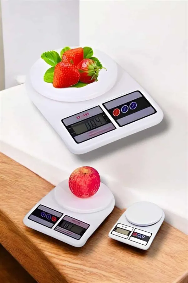 Net LCD Ekran ve Otomatik Kapanma Özelliği ile Uzun Ömürlü Dijital Mutfak Tartısı