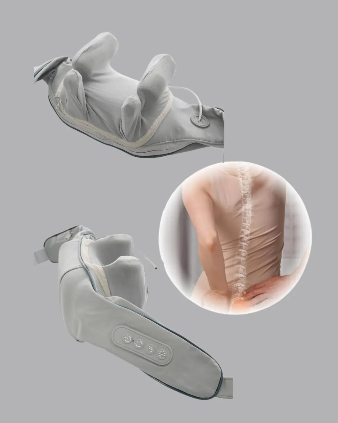 Boyun Masaj Aleti Biyonik Yoğurma Teknolojili 1800mAh Şarjlı