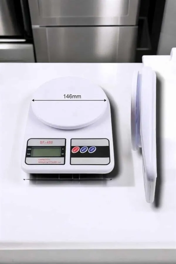 Net LCD Ekran ve Otomatik Kapanma Özelliği ile Uzun Ömürlü Dijital Mutfak Tartısı