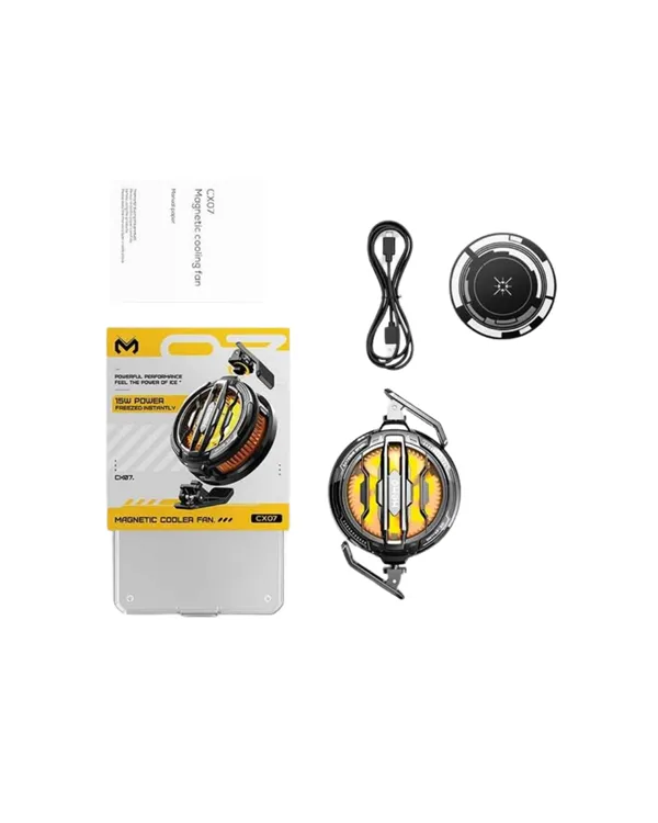 Mıknatıslı ve Aparatlı Montajlı Soğutucu Fan | Her Cihaza Uyumlu | LED Göstergeli