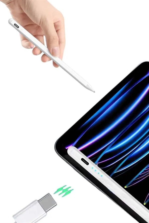 Dokunmatik Kalem Tablet Kalemi Çizim Stylus Kalem Yedek Uçlu