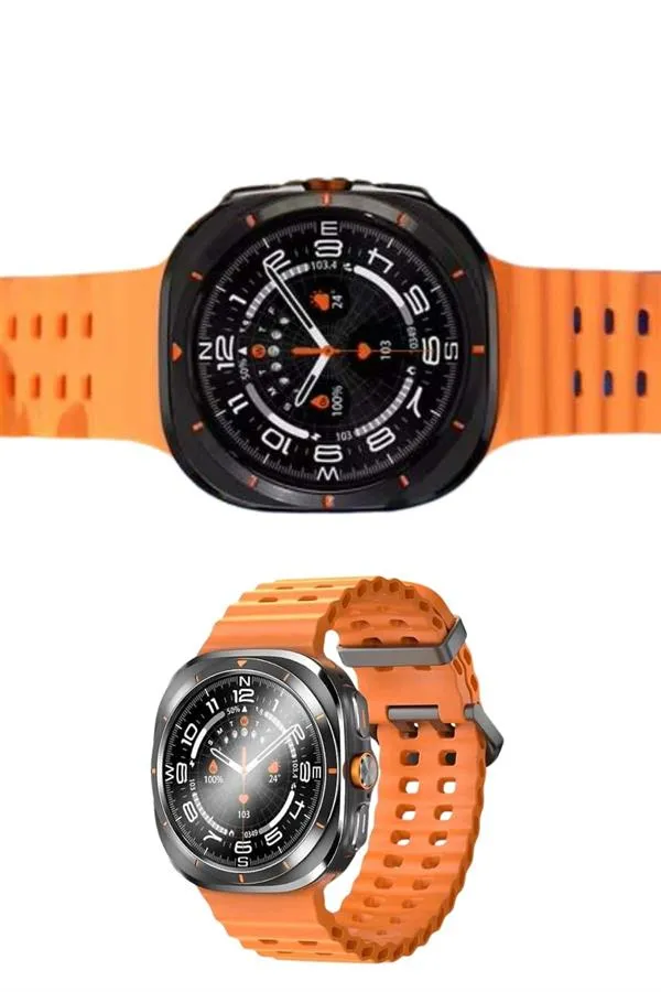 Akıllı Saat Müzik Dinleme Nabız Ölçer NFC ve GPS Uyumlu Sesli Asistan